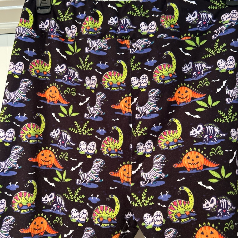 Halloween Dinosaur Leggings